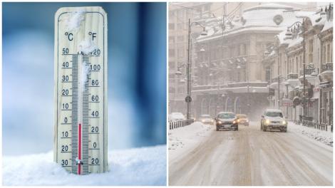 Un val de aer polar lovește România. Vremea se răcește brusc, iar temperaturile pot ajunge și la -1 grad. Ce anunță meteorologii