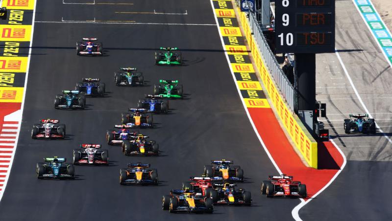 Program Formula 1™, Marele Premiu al Statelor Unite ale Americii, LIVE pe canalele Antena și în AntenaPLAY, 17-19 octombrie