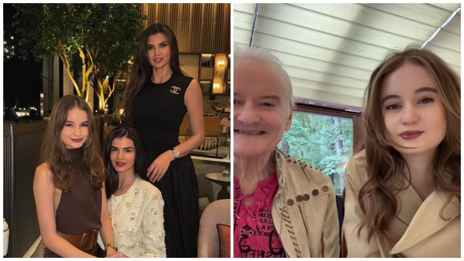 Irina Columbeanu confirmă boala de care suferă tatăl ei, în presa din America. Ce diagnostic a primit Irinel