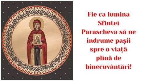 Mesaje creștine și urări speciale de Sfânta Parascheva. Marea sărbătoare este prăznuită pe 14 octombrie