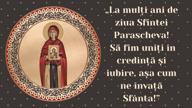 Mesaje creștine și urări speciale de Sfânta Parascheva. Marea sărbătoare este prăznuită pe 14 octombrie