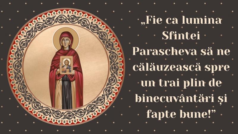 Mesaje creștine și urări speciale de Sfânta Parascheva. Marea sărbătoare este prăznuită pe 14 octombrie