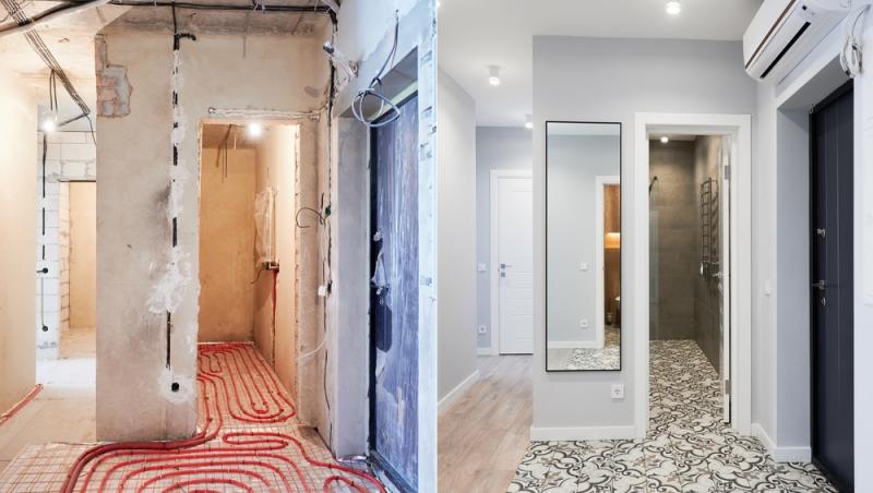 (P) Diferența de costuri lunare la proprietățile noi vs. vechi