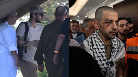 Primul schimb de ostatici între Israel și Hamas după acordul de încetare a focului