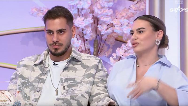 Mireasa sezonul 12. Denisa s-a supărat pe Cristian. Ce gesturi ale iubitului au deranjat-o pe tânără