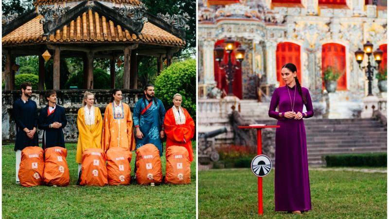 colaj foto cu irina fodor si echipele de la cursa pentru ultima sansa de la asia express din 16 octombrie 2025