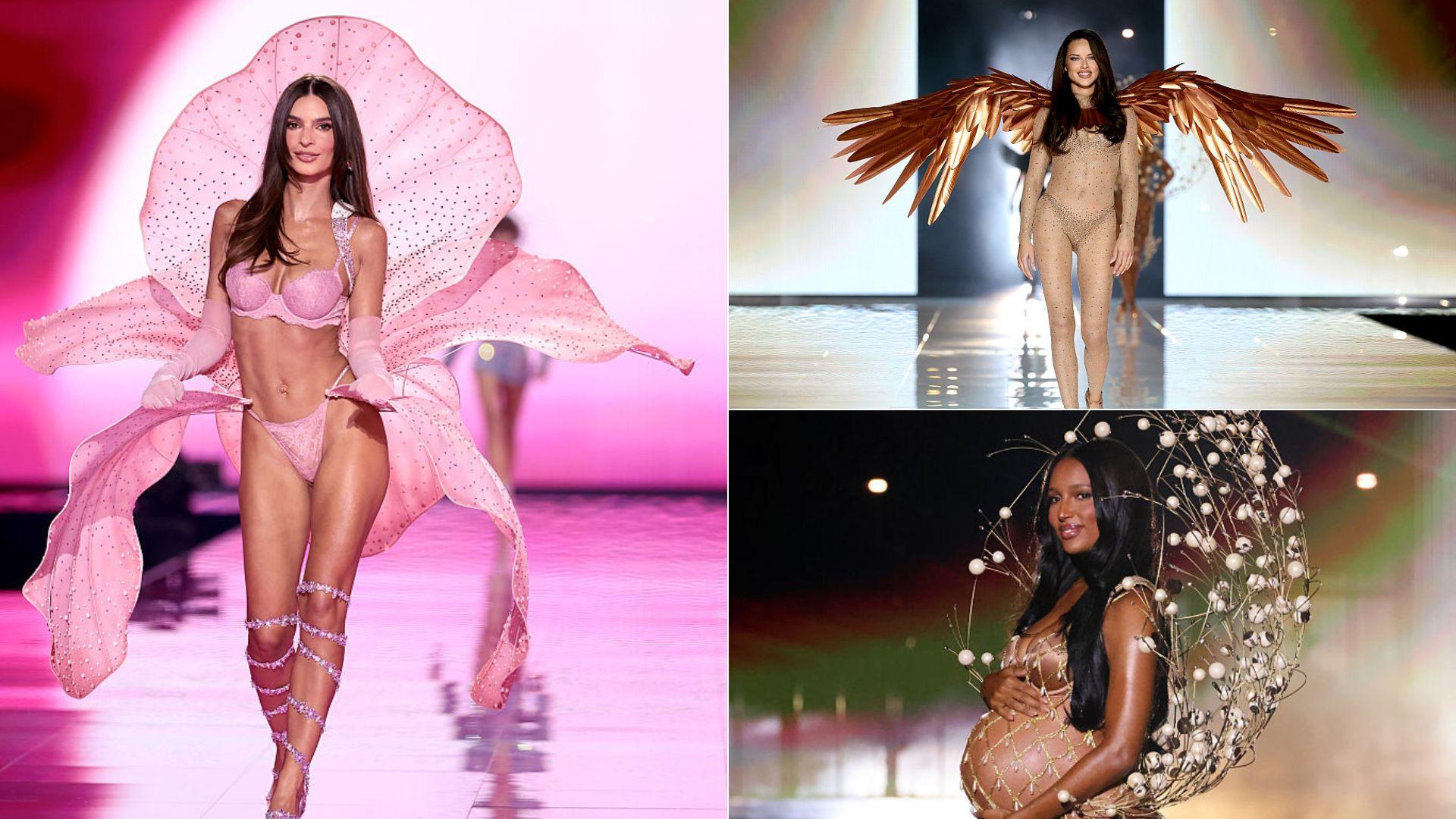 Apariția provocatoare a Adrianei Lima la defilarea Victoria's Secret 2025. O serie de modele au luat cu asalt podiumul