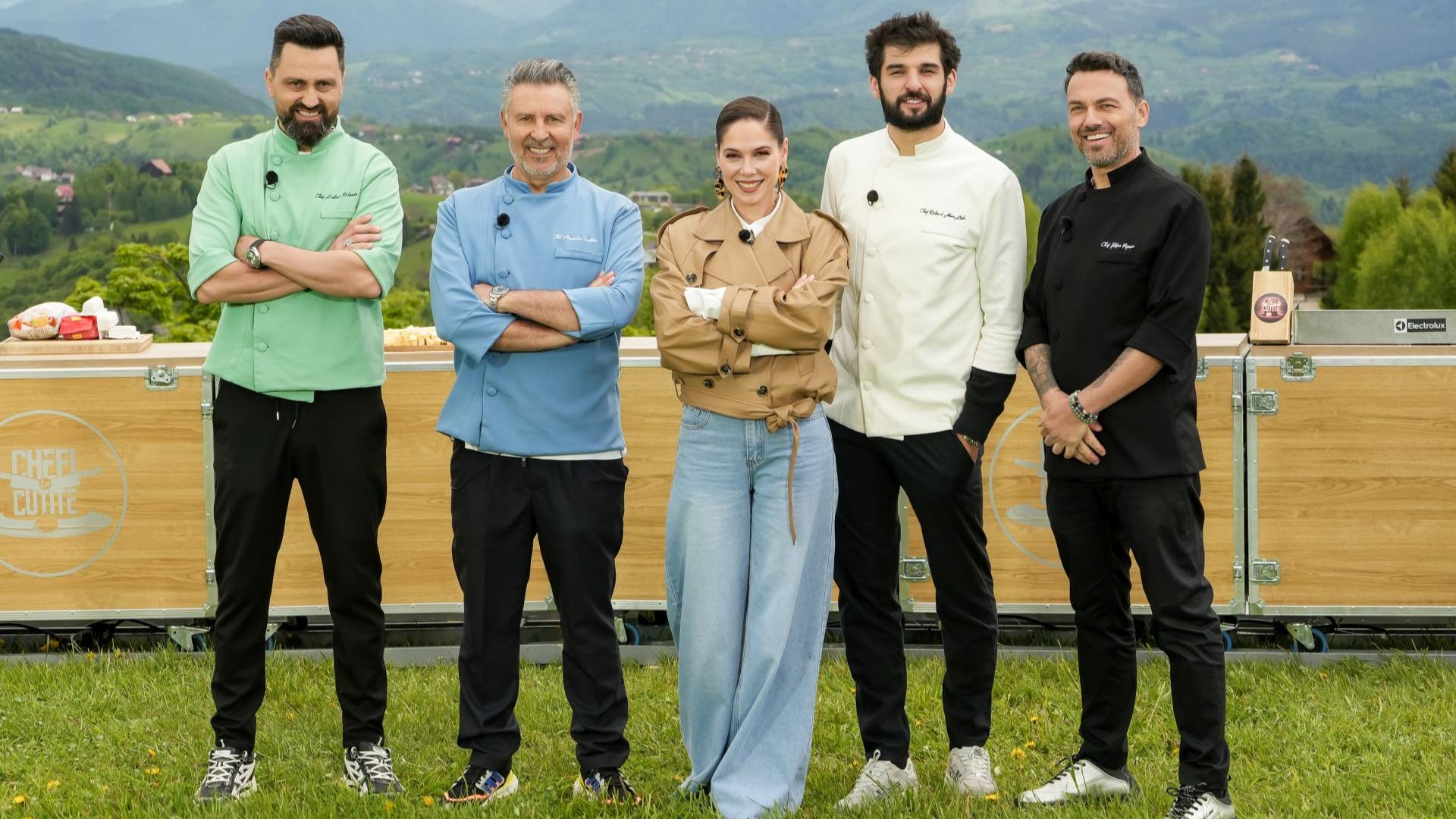 Irina Fodor, Chef Richard Abou Zaki, Chef Orlando Zaharia, Chef Alexandru Sautner, Chef Ștefan Popescu