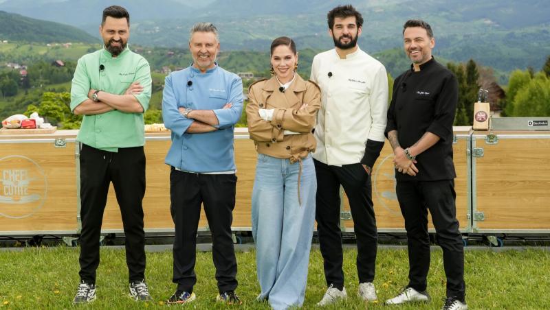 Irina Fodor, Chef Richard Abou Zaki, Chef Orlando Zaharia, Chef Alexandru Sautner, Chef Ștefan Popescu