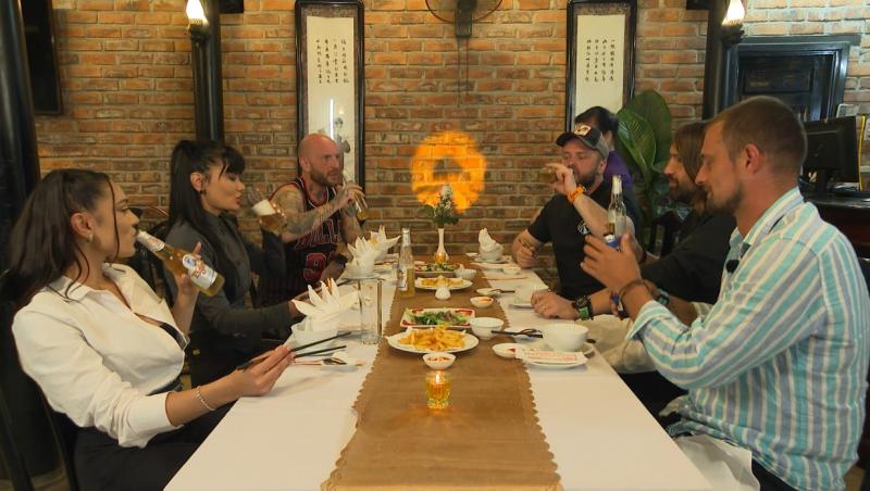 Asia Express sezonul 8, 16 octombrie 2025. Ce s-a întâmplat când Cătălin Bordea a dat cu ochii de Olga Barcari, la masa imunilor