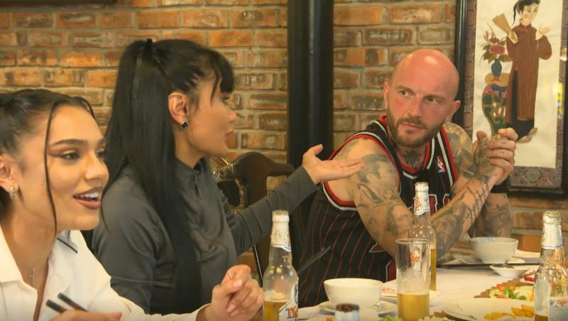 Asia Express sezonul 8, 16 octombrie 2025. Ce s-a întâmplat când Cătălin Bordea a dat cu ochii de Olga Barcari, la masa imunilor