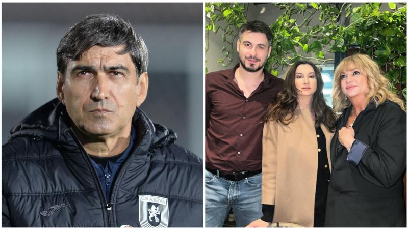 Colaj cu Victor Pițurcă și familia lui