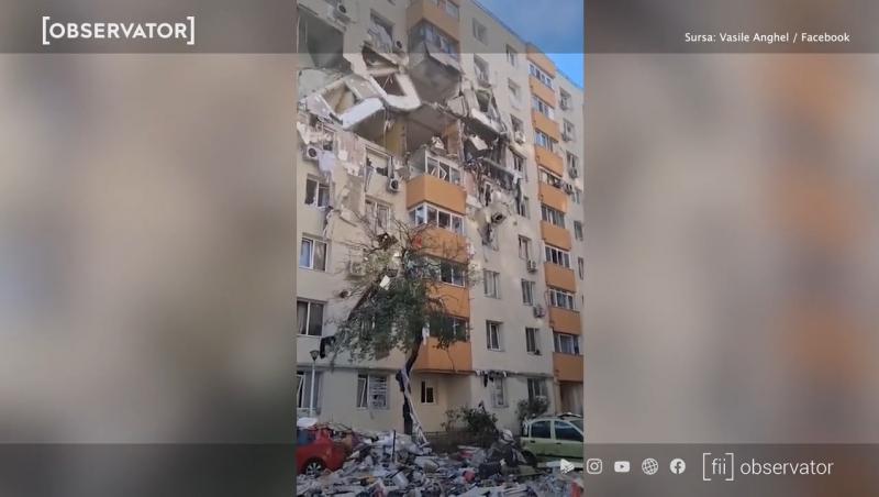 Explozie într-un bloc din Rahova. Reacția MAI după ce 2 persoane au murit, iar planul roșu a fost activat: „Situația, în dinamică”