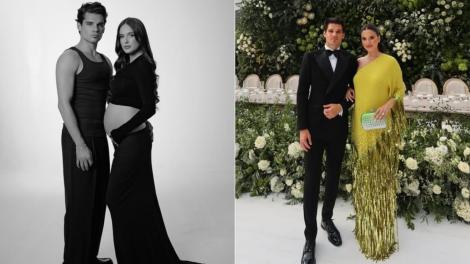 Primele imagini de la botezul fiului lui Ianis și al Elenei Hagi! Ce nume au ales pentru băiatul lor