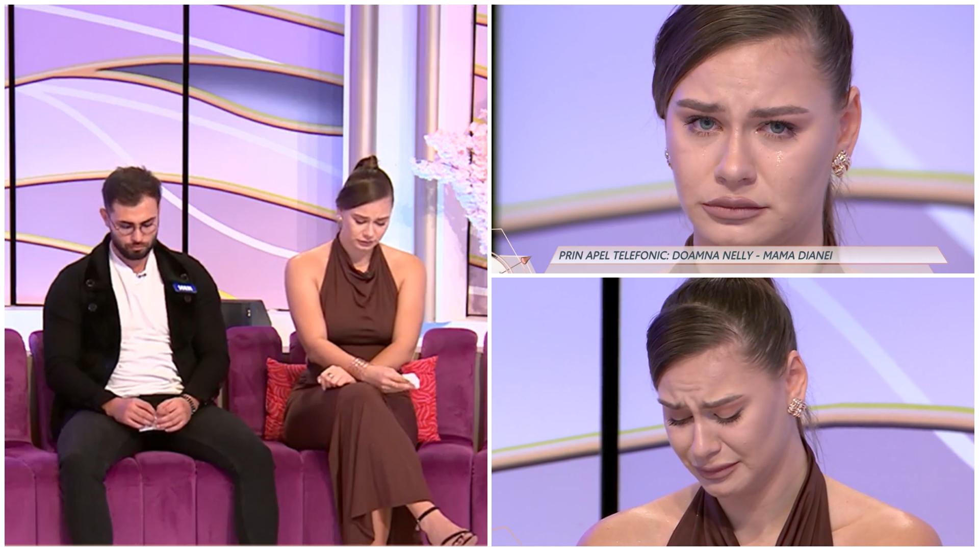 Mireasa sezonul 12. Ce spune mama Dianei despre legătura fiicei cu Sorin. Fata a plâns la auzul vocii blânde a doamnei Nelly