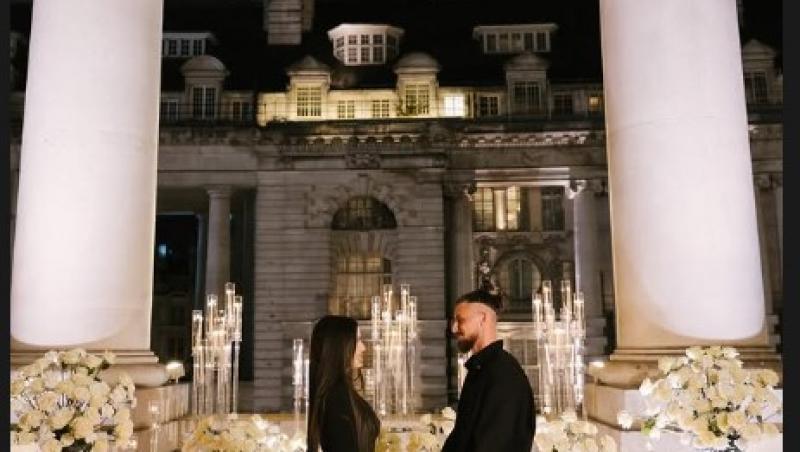 Radu Drăgușin s-a logodit. Cum a cerut-o fotbalistul în căsătorie pe Ioana Stan. Cadrul de poveste în care s-a întâmplat totul