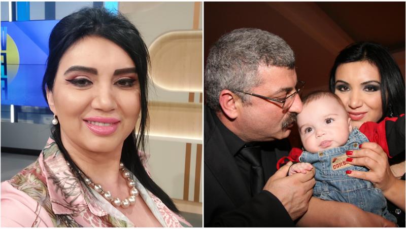 Adriana Bahmuțeanu &icirc;mpreună cu fiul ei, Maximus, și cu răposatul Silviu Prigoană