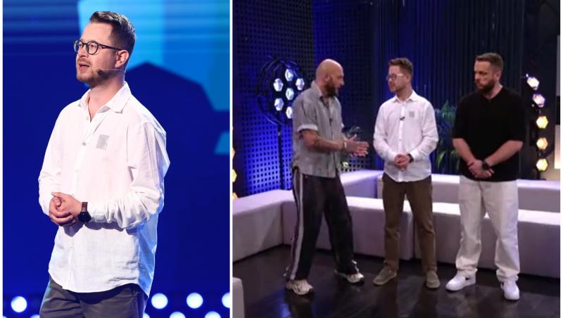 colaj foto cu codrin danila, catalin bordea si nelu cortea la the ticket