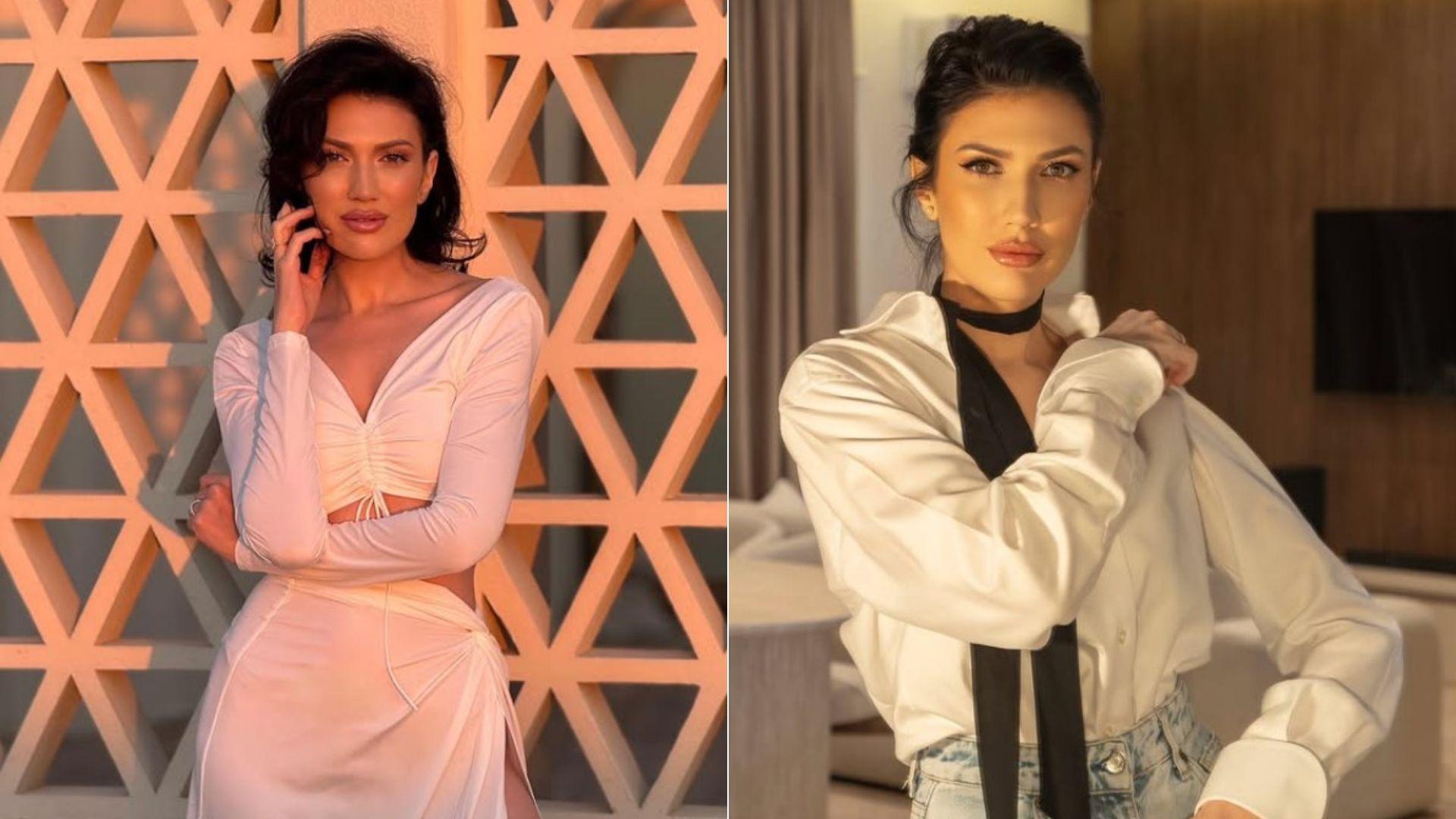 Cum arată rochia Dalianei Răducan când se întoarce cu spatele. Nimeni nu a mai văzut-o pe soția lui Răzvan Simion așa