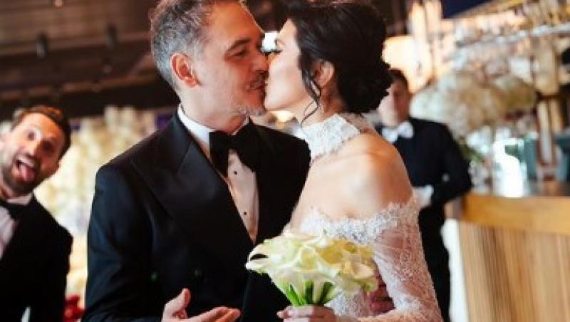 Cum arată rochia Dalianei Răducan când se întoarce cu spatele. Nimeni nu a mai văzut-o pe soția lui Răzvan Simion așa