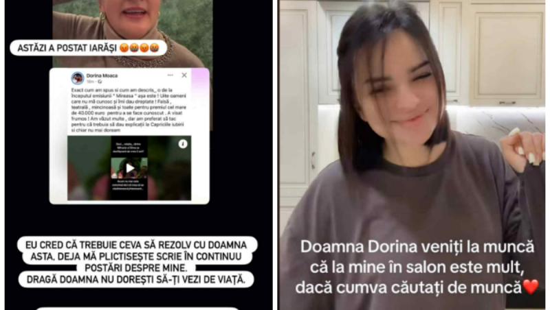 Mireasa, sezon 11. Mihaela și doamna Dorina își continuă conflictul și în afara casei, cu un schimb de replici acide în online