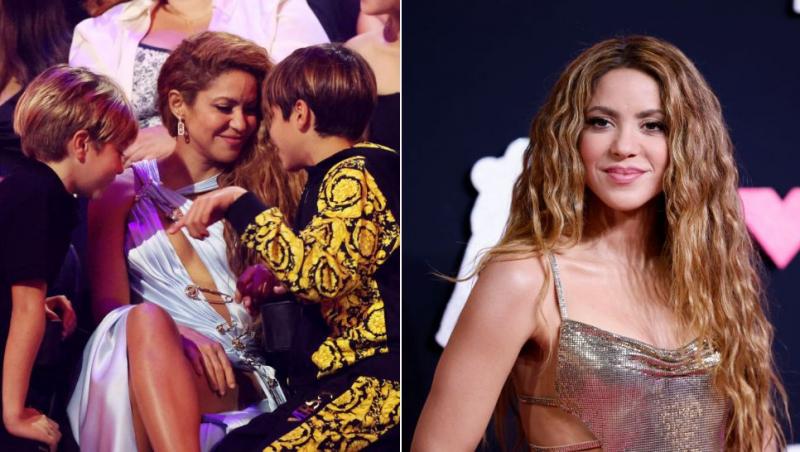 colaj shakira, milan și sasha