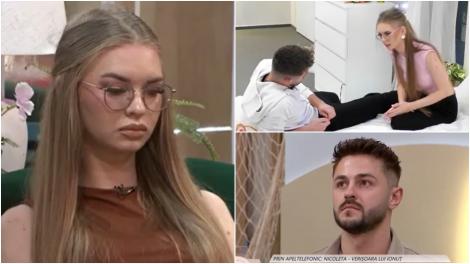Mireasa sezonul 12. Nicoleta a oprit cunoașterea cu Ionuț. Familiile celor doi au intervenit imediat telefonic
