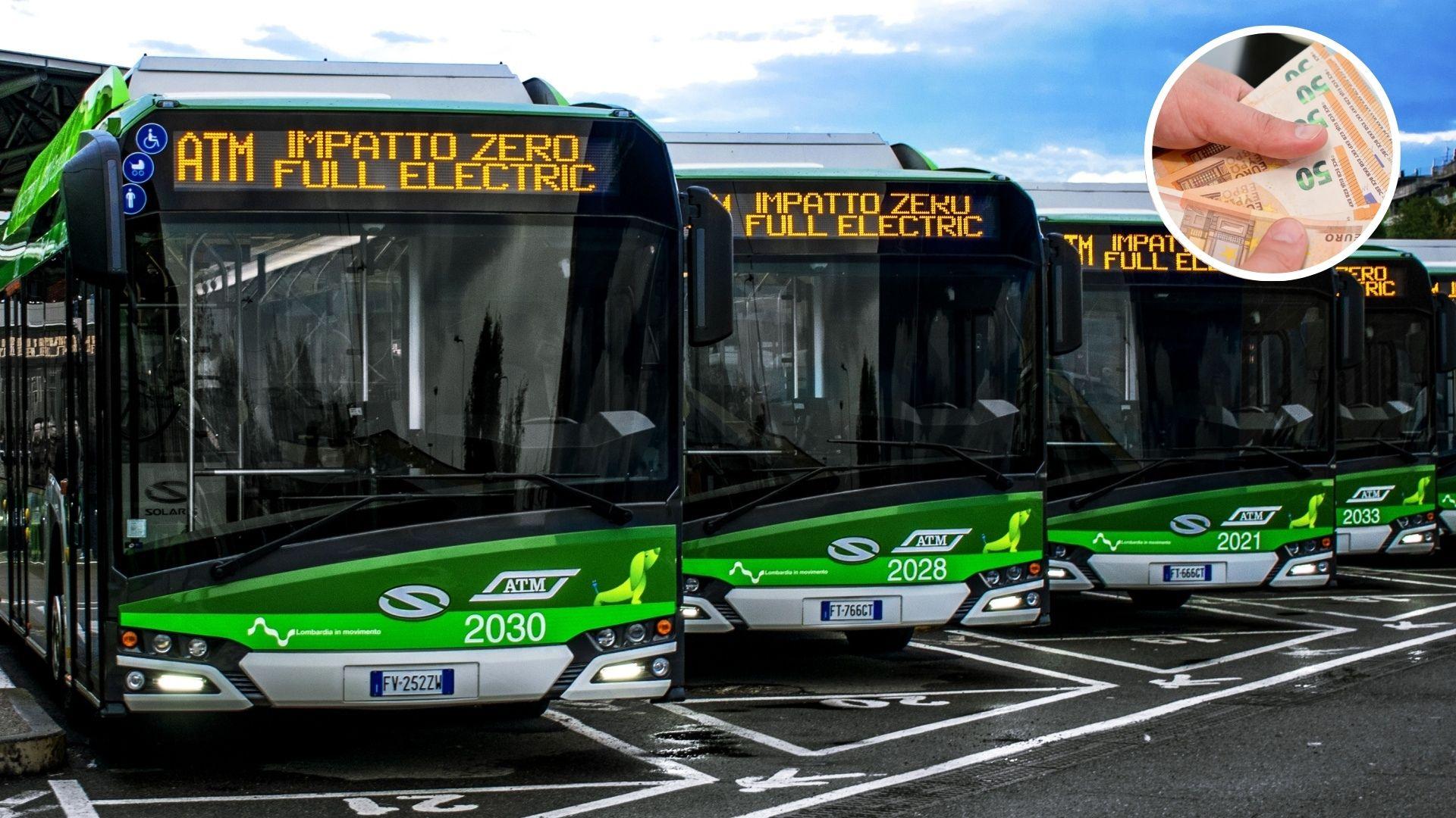 Autobuze parcate în Italia