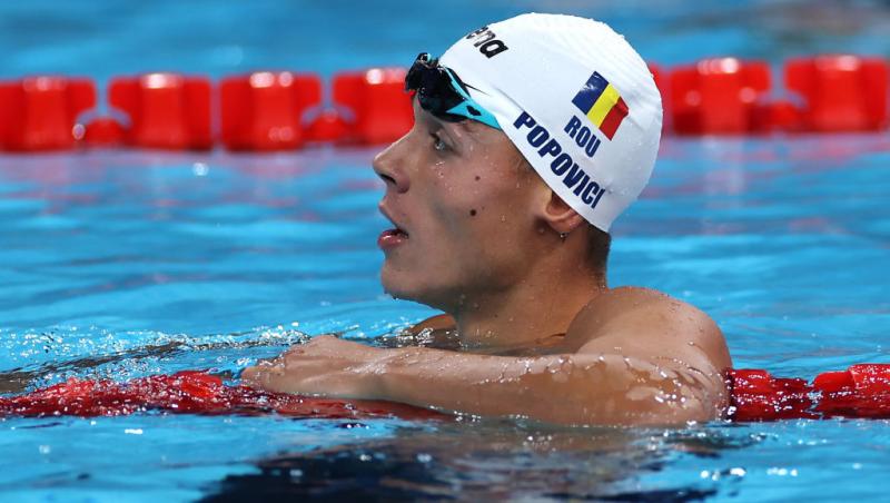 david popovici în bazin