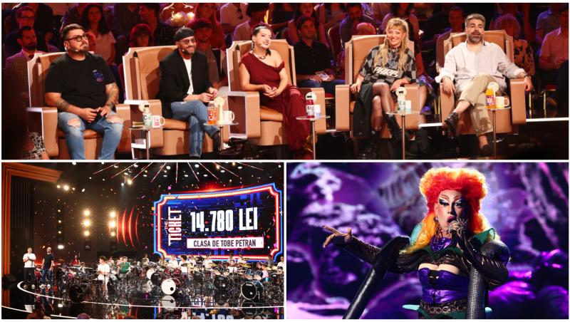 Juriul The Ticket și o parte dintre concurenții ediției 8