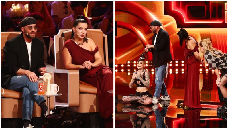 Colaj cu Jurații The Ticket alături de o concurentă