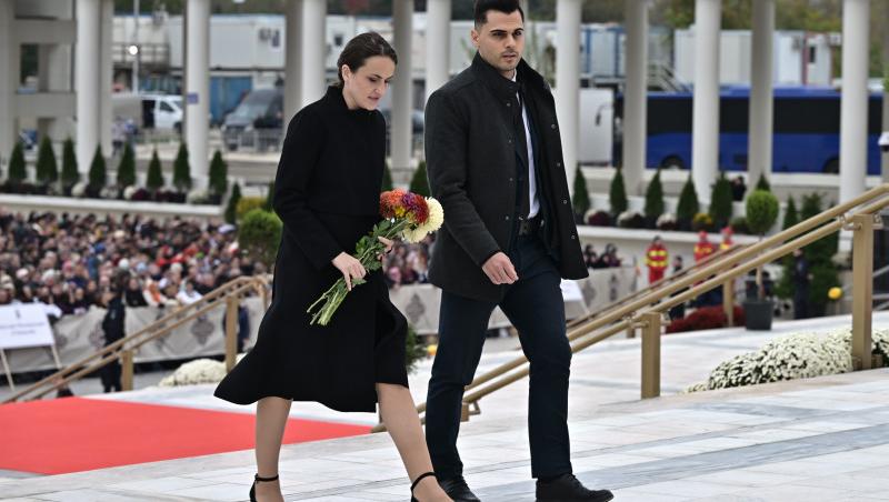 Principesa Margareta și Principele Radu, apariții elegante la ceremonia de sfințire a picturii Catedralei Naționale