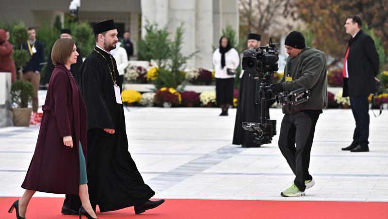 Principesa Margareta și Principele Radu, apariții elegante la ceremonia de sfințire a picturii Catedralei Naționale