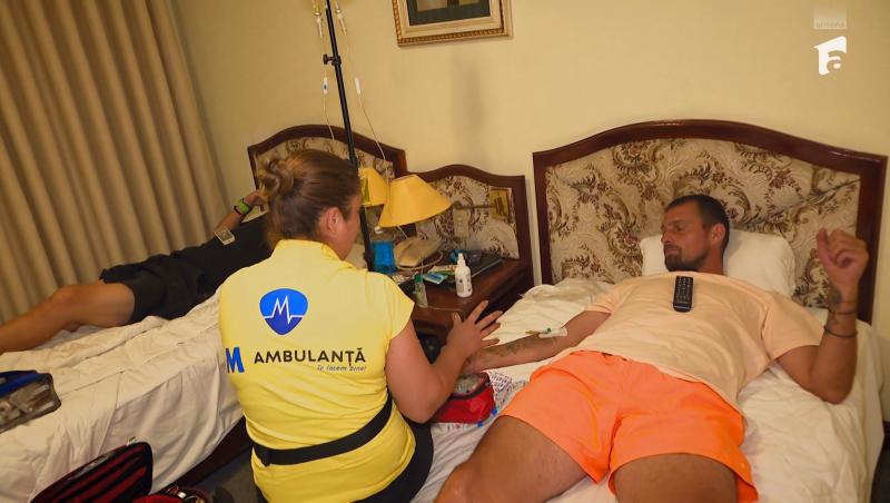 Asia Express sezonul 8, 28 octombrie 2025. Gabi Tamaș și Dan Alexa au ajuns la perfuzii. Ce s-a întâmplat cu fotbaliștii
