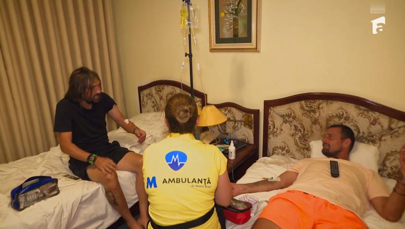 Asia Express sezonul 8, 28 octombrie 2025. Gabi Tamaș și Dan Alexa au ajuns la perfuzii. Ce s-a întâmplat cu fotbaliștii
