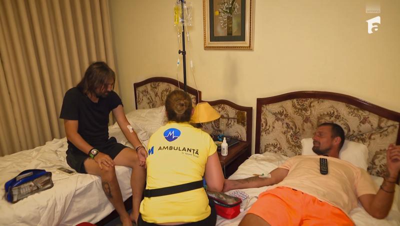 Asia Express sezonul 8, 28 octombrie 2025. Gabi Tamaș și Dan Alexa au ajuns la perfuzii. Ce s-a întâmplat cu fotbaliștii