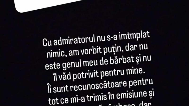 Mireasa, sezon 12. Alexandra a luat legătura cu admiratorul ei secret, după eliminare. Ce s-a întâmplat între ei