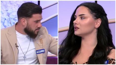 Mireasa, sezon 12. Iolanda și Alexandru, schimb de replici în live: „Prima oară când m-am intersectat cu fata aceasta…”