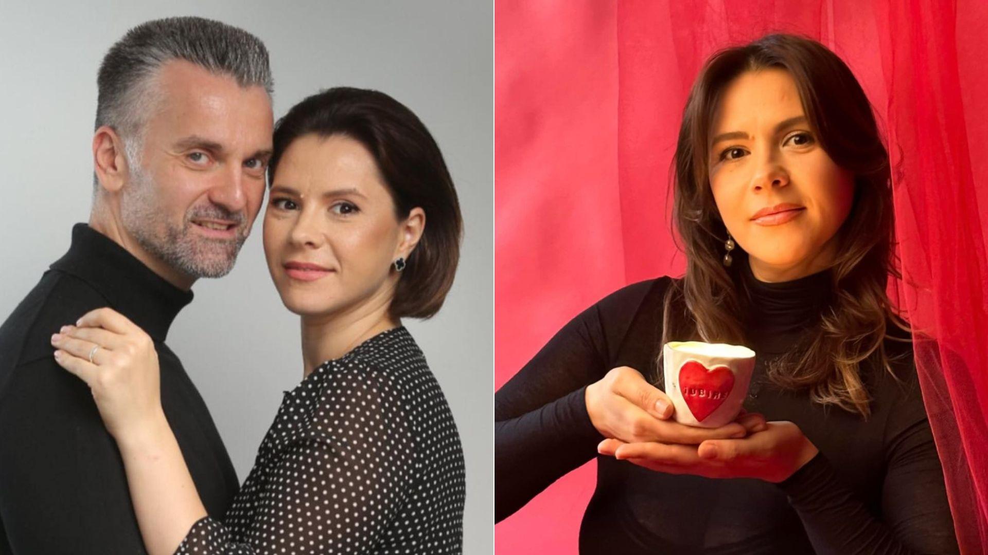 Oksana Ionașcu, însărcinată pentru a șaptea oară. Ea și soțul ei, Cezar Ionașcu, au fost recent la un pas de divorț