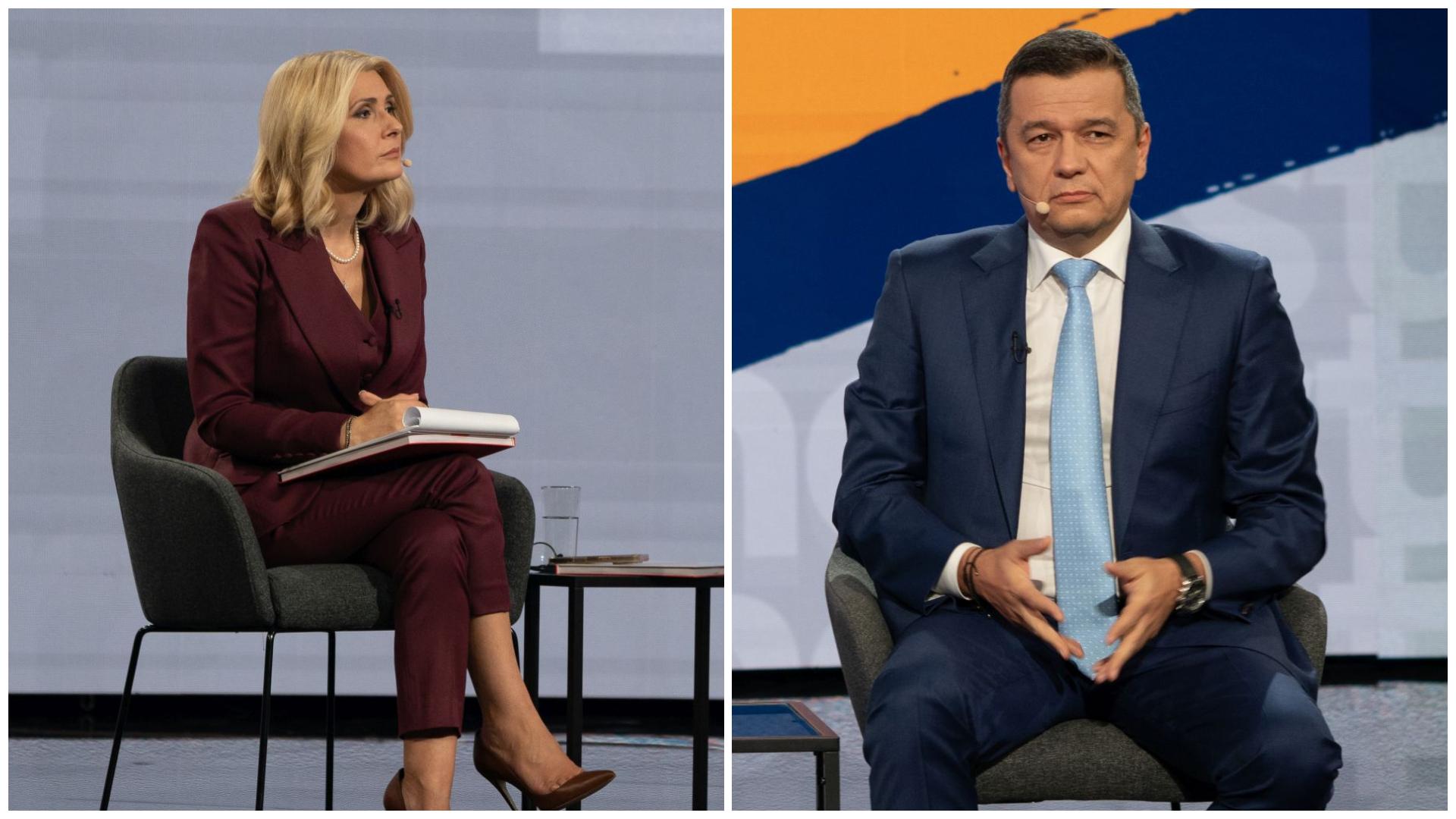 Colaj cu Sorin Grindeanu și Alessandra Stoicescu la Observator