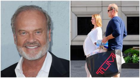 Kelsey Grammer a devenit tată pentru a opta oară, la 70 de ani. Soția sa, Kayte, a născut un băiețel