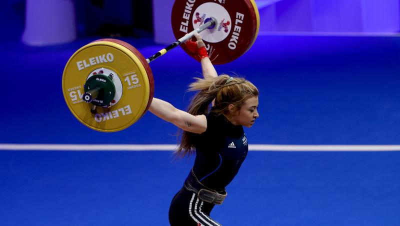 Mihaela Cambei, triplă campioană europeană. Tânăra a ”smuls” aurul în Albania