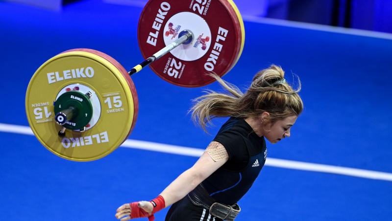 Mihaela Cambei, triplă campioană europeană. Tânăra a ”smuls” aurul în Albania