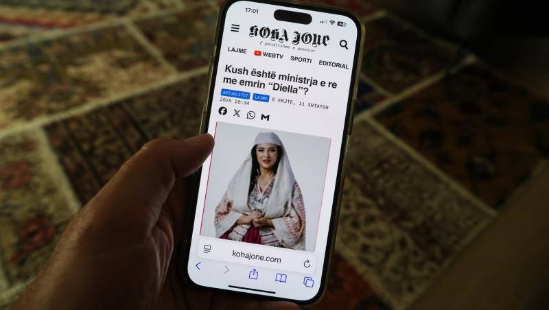 diella pe ecranului unui telefon mobil