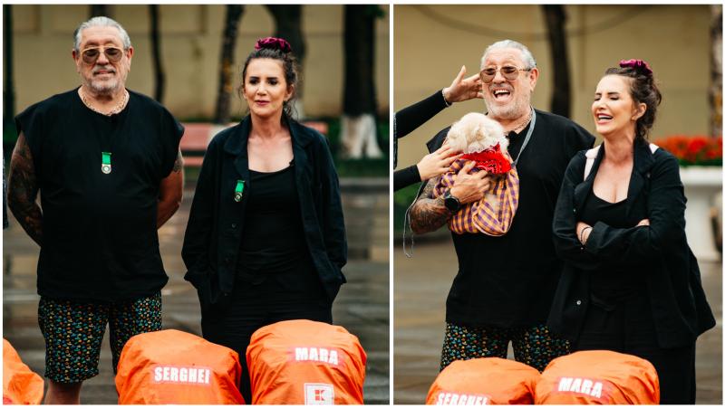 Colaj cu Mara Bănică și Serghei Mizil la Asia Express