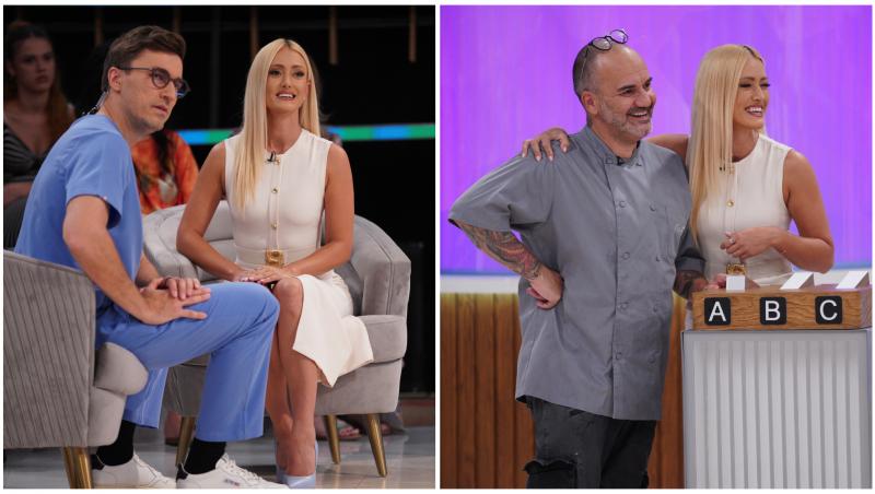 Colaj cu Iuliana Pepene în platoul MediCOOL