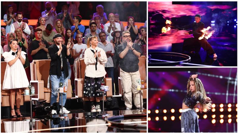 Colaj cu jurații The Ticket și doi concurenți din ediția nouă