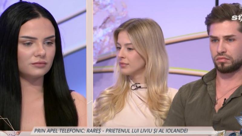 Mireasa, sezon 12. Prietenul lui Liviu și al Iolandei, intervenție în direct. Ce spune despre o posibilă strategie între ei