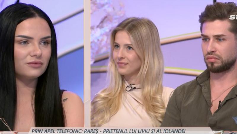 Mireasa, sezon 12. Prietenul lui Liviu și al Iolandei, intervenție în direct. Ce spune despre o posibilă strategie între ei