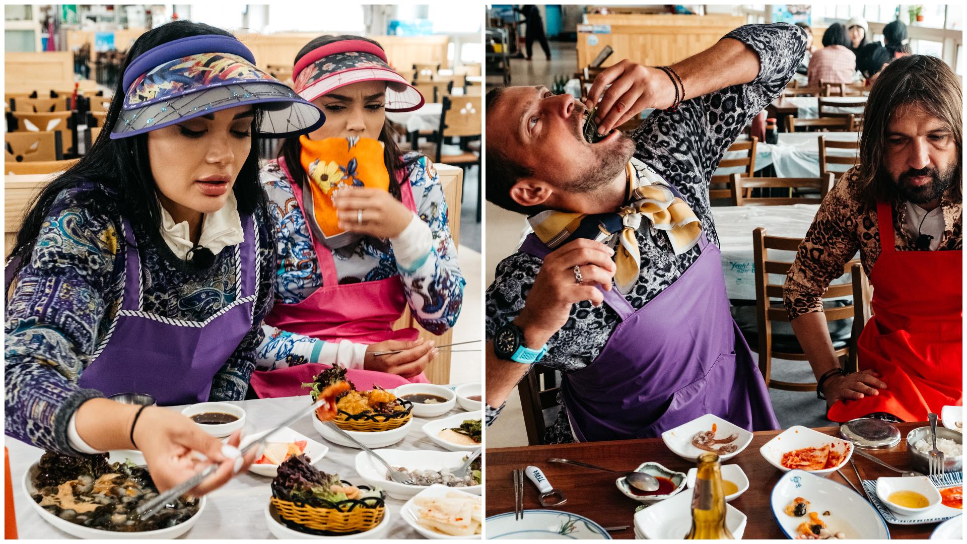 Asia Express sezonul 8, 2 noiembrie 2025. Echipele au fost provocate să mănânce creaturi marine vii. Cum au început penalizările